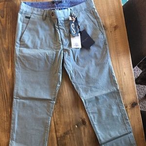 BRAND NEW-Ted Baker Buggles Oxford Cotton Trousers